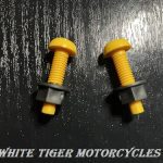 Number Plate Bolt - Yellow