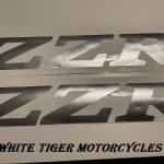 Kawasaki ZZR Rear Panel Decals